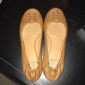 Tory Burch Reva Tan Leather
